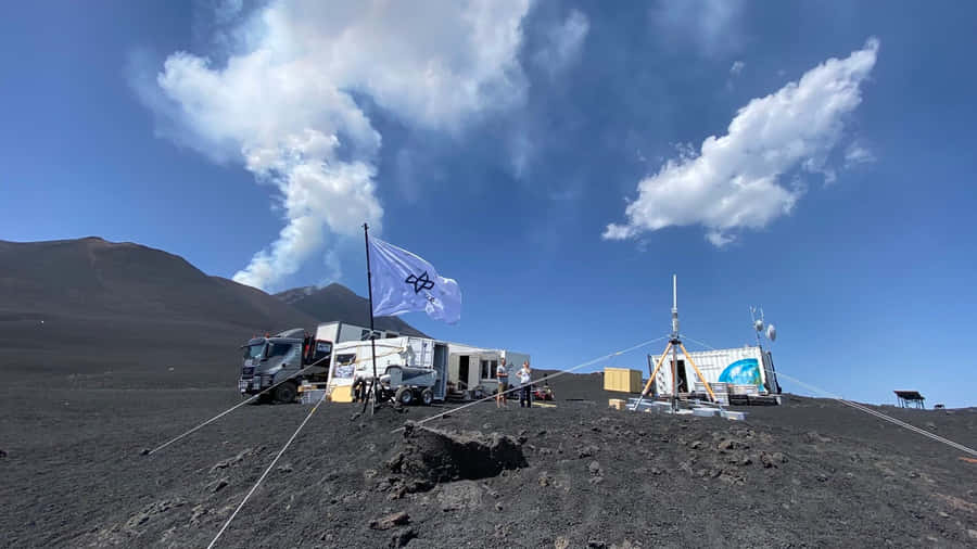 Instrumenting Mount Etna Tempt Wallpaper