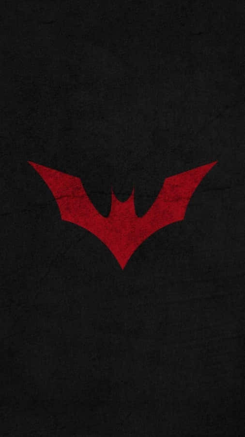 Intense Red Batman Logo Wallpaper