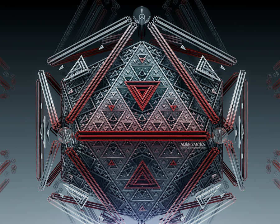 Intricate Sacred Geometry Pattern Wallpaper