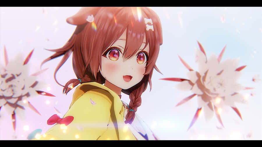 Inugami Korone, The Living Moe Anthropomorphism Mascot Wallpaper