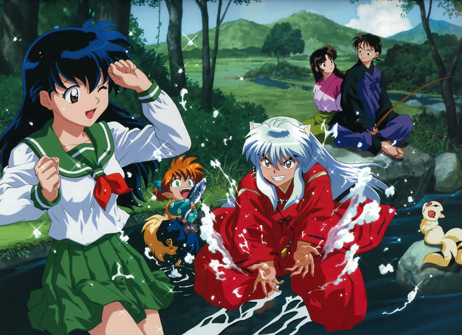 Inuyasha, Pray For A Safe Future Wallpaper