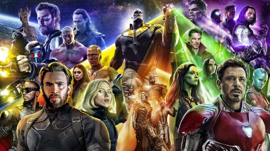 Ironman And The Avengers Marvel Ipad Wallpaper