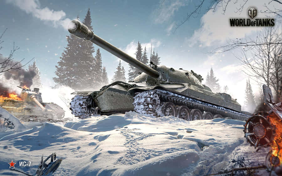 Is-7 Heavy Model 1440x900 Tanks Wallpaper