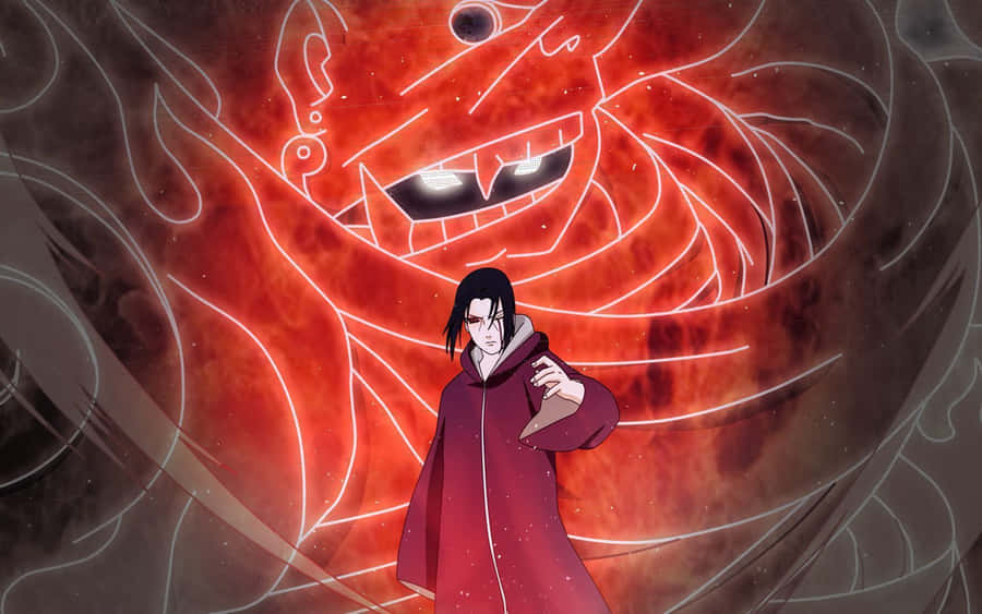 Itachi Mangekyou Sharingan Susanoo Big Wallpaper