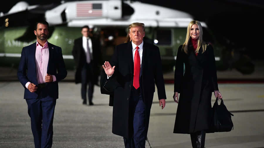 Ivana Trump At Dobbins Air Reserve Base Wallpaper