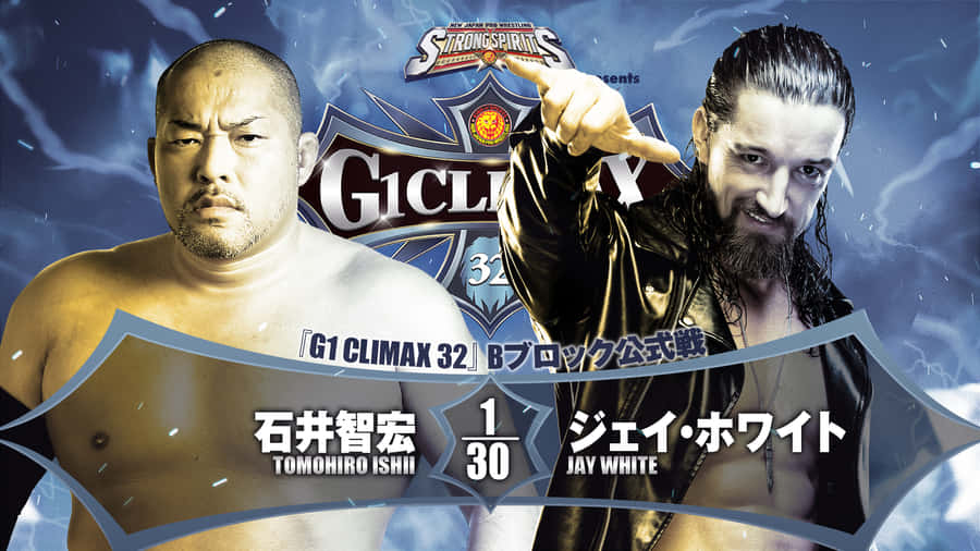 Jay White Against Tomohiro Ishii Wallpaper