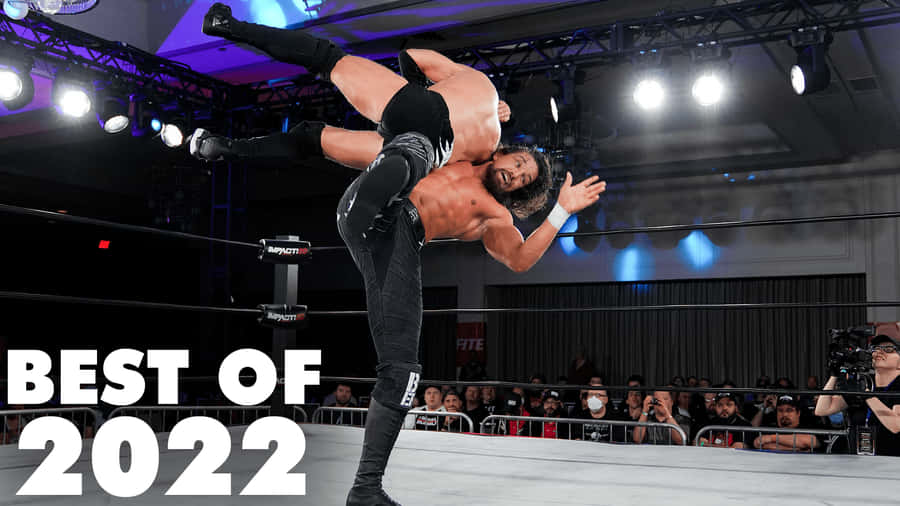 Jay White Headlocks Chris Sabin Wallpaper