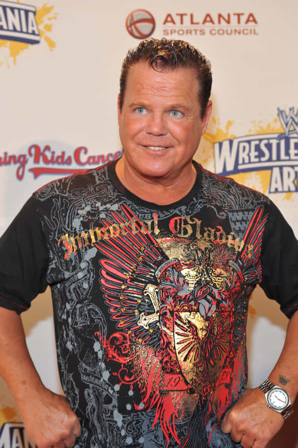 Jerry Lawler 2011 Wrestlemania Art Exhibit Wallpaper