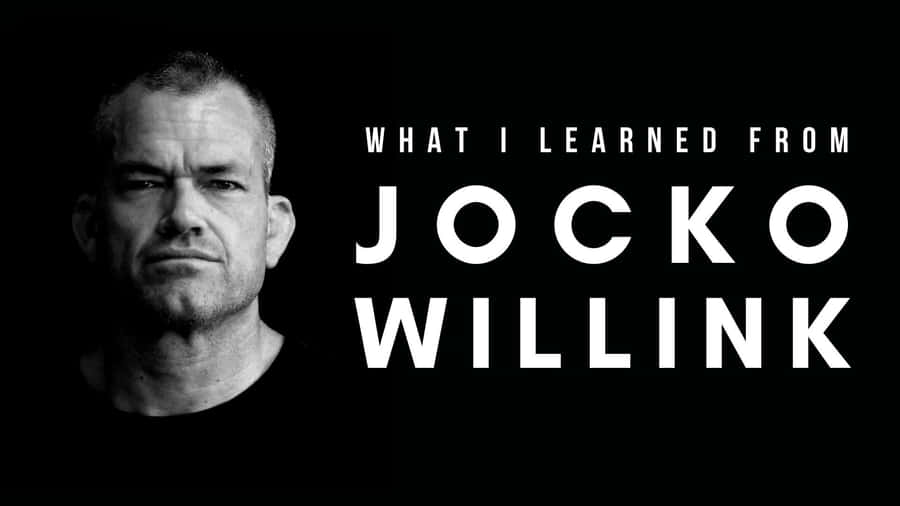 Jocko Willink Poster Wallpaper