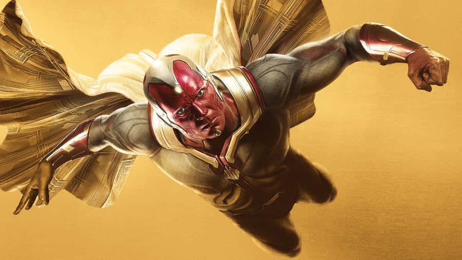 Join The Vision Avengers And Unite The World Wallpaper