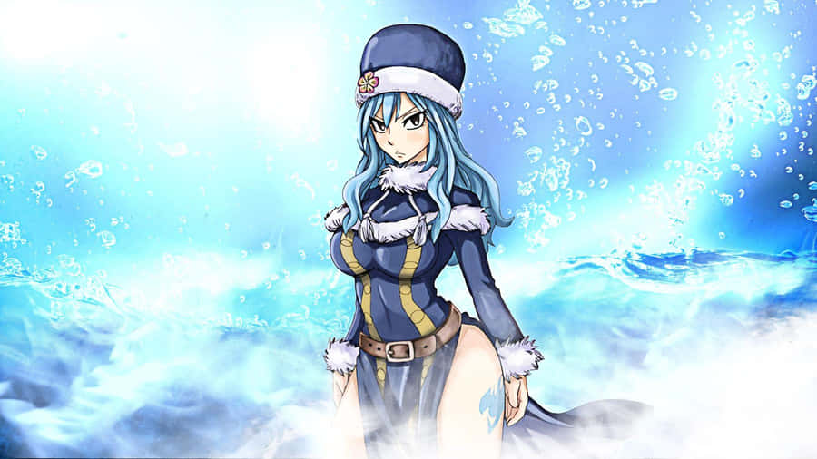 Juvia Lockser - Enchanting Fairy Tail Mage Wallpaper