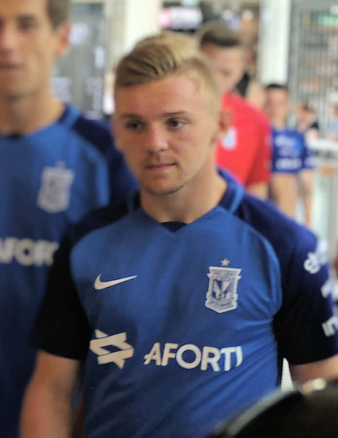 Kamil Jozwiak, Polish Professional Football Player. Wallpaper