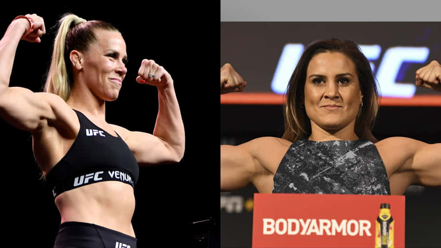 Katlyn Chookagian And Jennifer Maia Wallpaper