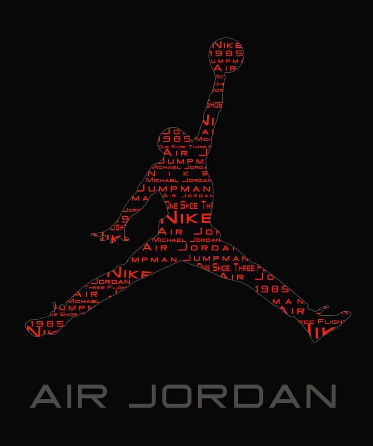 Keep Your Style Game Strong With The New Jordan Logo Phone. Wallpaper