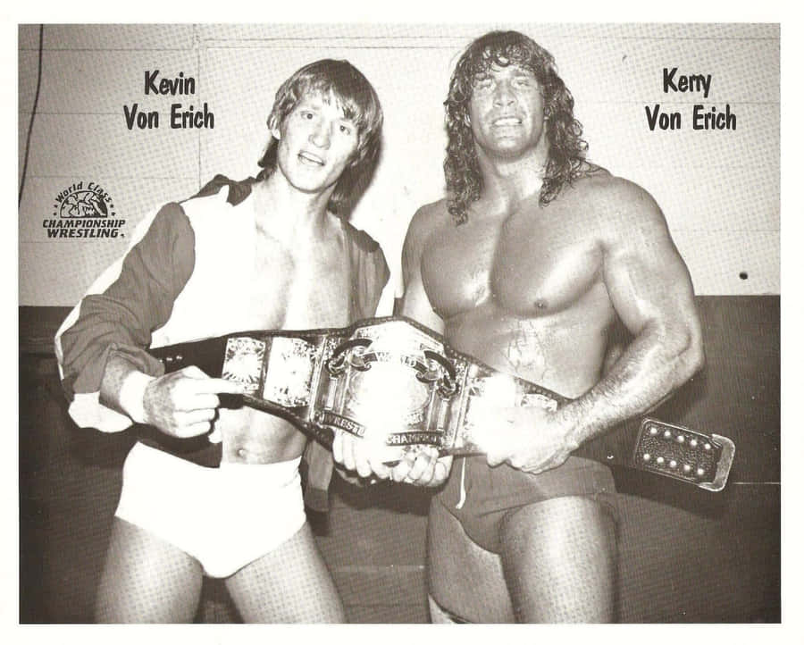 Kerry Von Erich And Kevin Von Erich Wallpaper