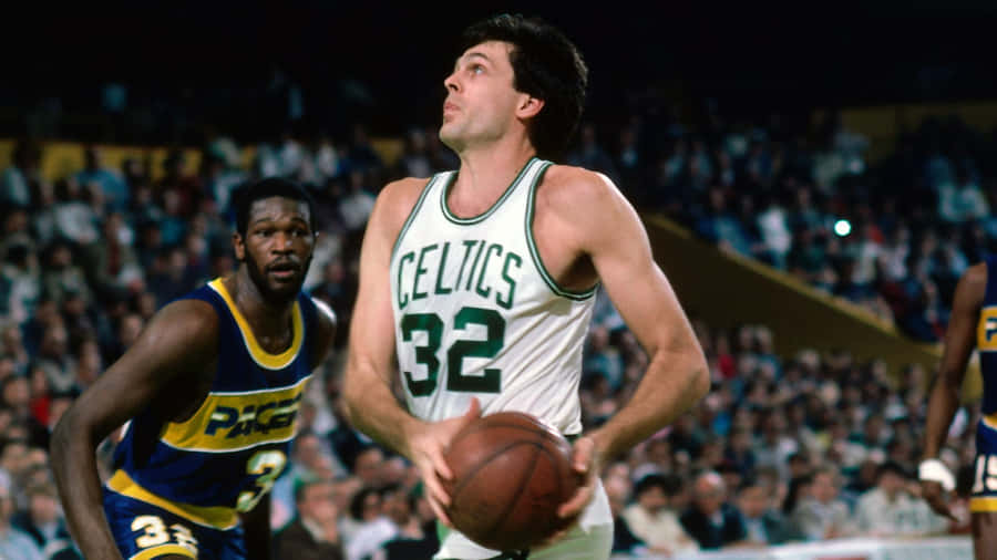 Kevin Mchale Boston Celtics Vs. Indiana Pacers 1986 Wallpaper