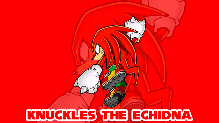 Knuckles The Echidna Fanart Wallpaper