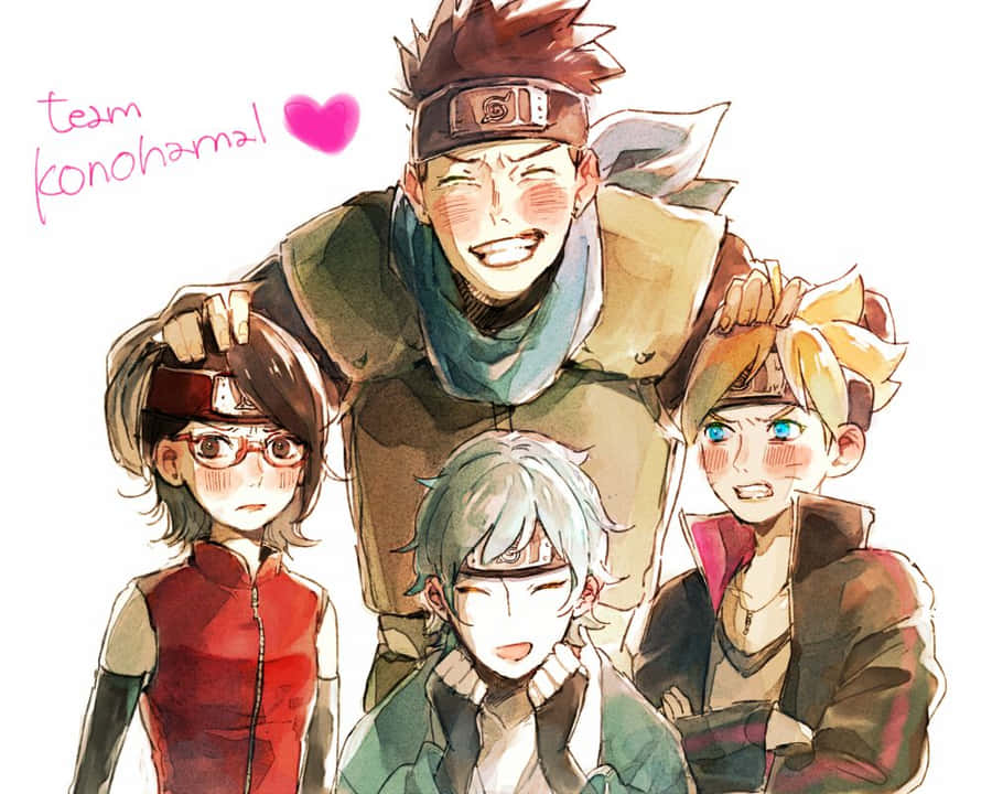 Konohamaru Sarutobi, Grandson Of The Third Hokage Wallpaper