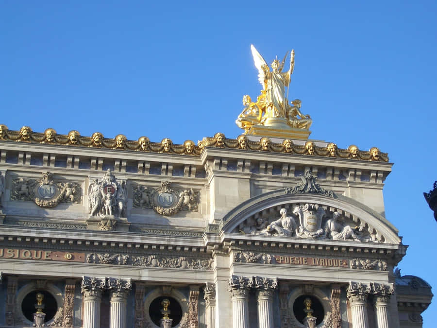 La Poésie At Paris Opera House Wallpaper