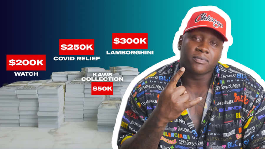 Laremy Tunsil Football Player Money Flex Wallpaper