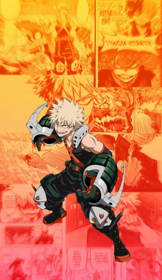 Latest Phone Innovation - Bakugo Phone Wallpaper
