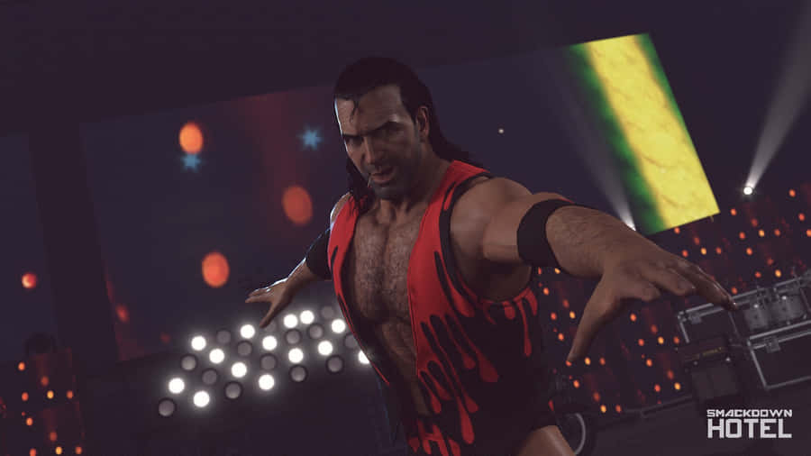 Legendary Wwe Wrestler Scott Hall Immortalized In A Video Game Wallpaper