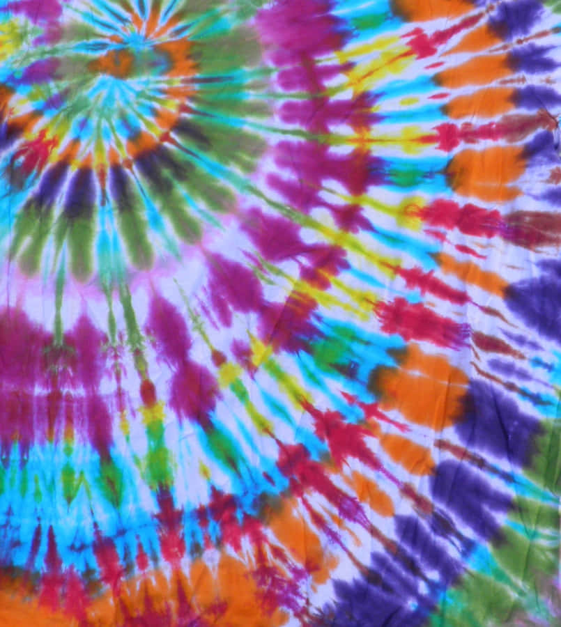 Let Creativity Be Your Guide With Purple Tie Dye Wallpaper