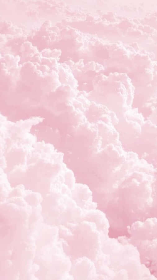 Let This Pink And White Aesthetic Take You To A Dream-like Place Wallpaper
