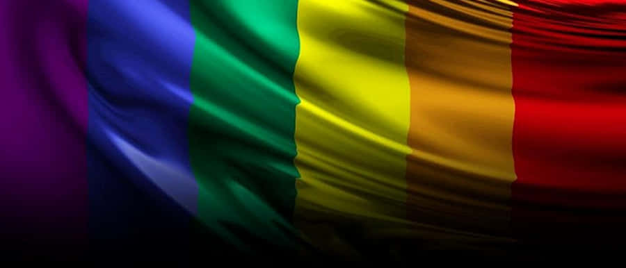 Lgbt Flag Wavy Clothing Wallpaper