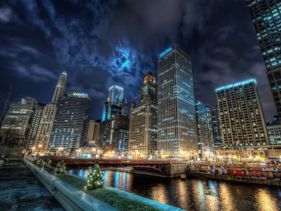 Life Among The Skyscrapers Wallpaper