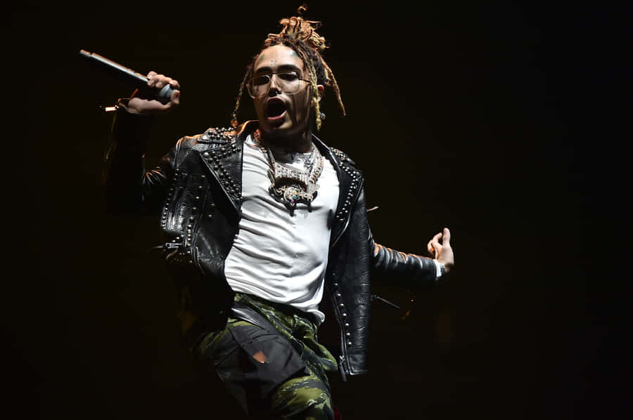 Lil Pump, Setting The Trends In Hip-hop Wallpaper