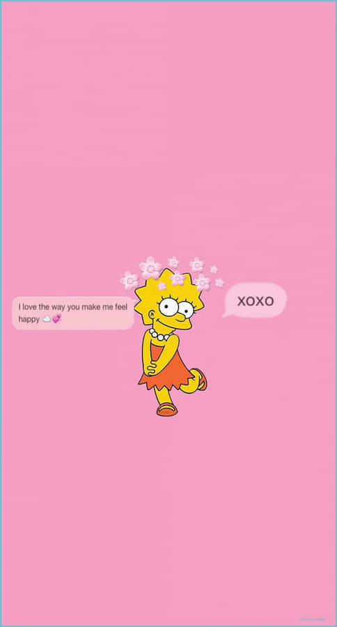 Lisa Simpson Cartoon Pfp Wallpaper