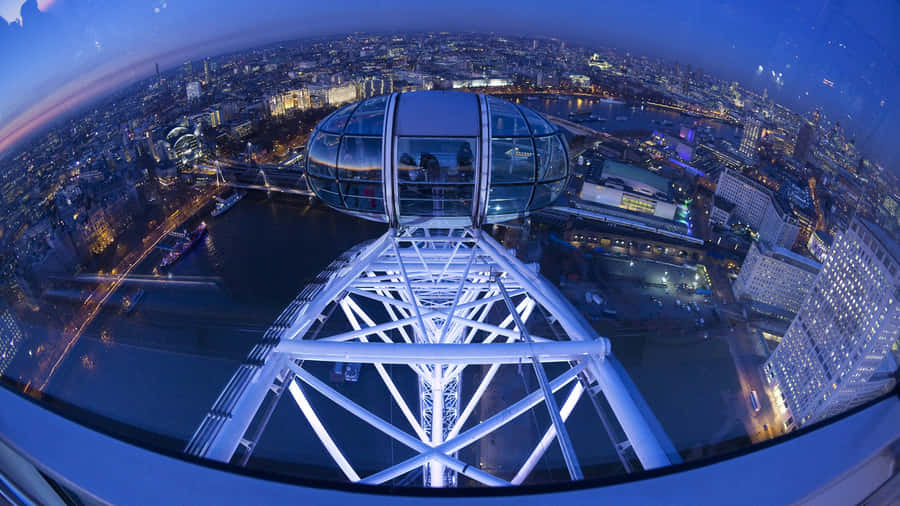 London Eye Capsule Pov Wallpaper