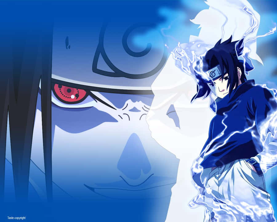 Look At Sasuke! He's A Cutie! Wallpaper