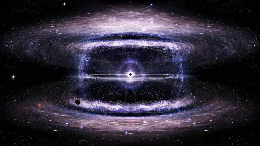 Look Into The Depths Of Dark Space Wallpaper
