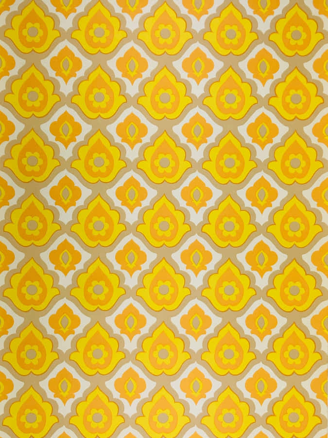 Look Out On The Horizon With Retro Yellow. Wallpaper