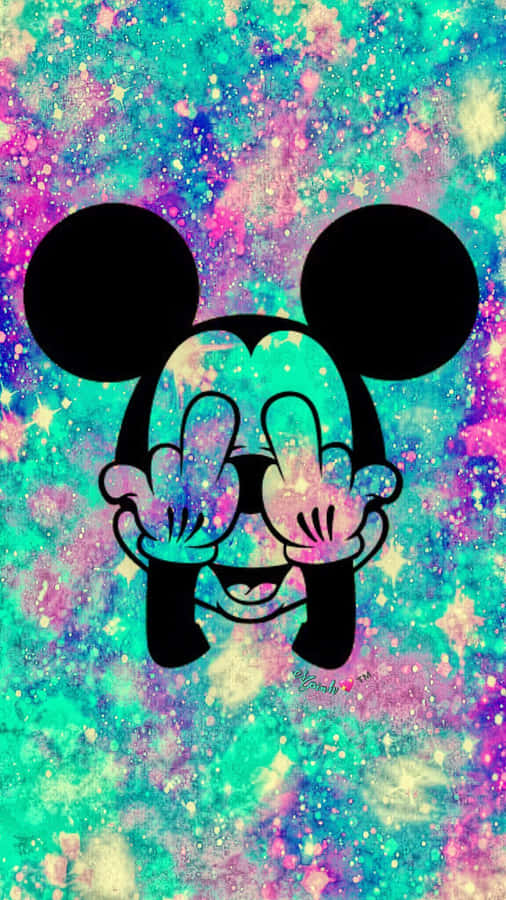 Lookin’ Cool, Mickey! Wallpaper