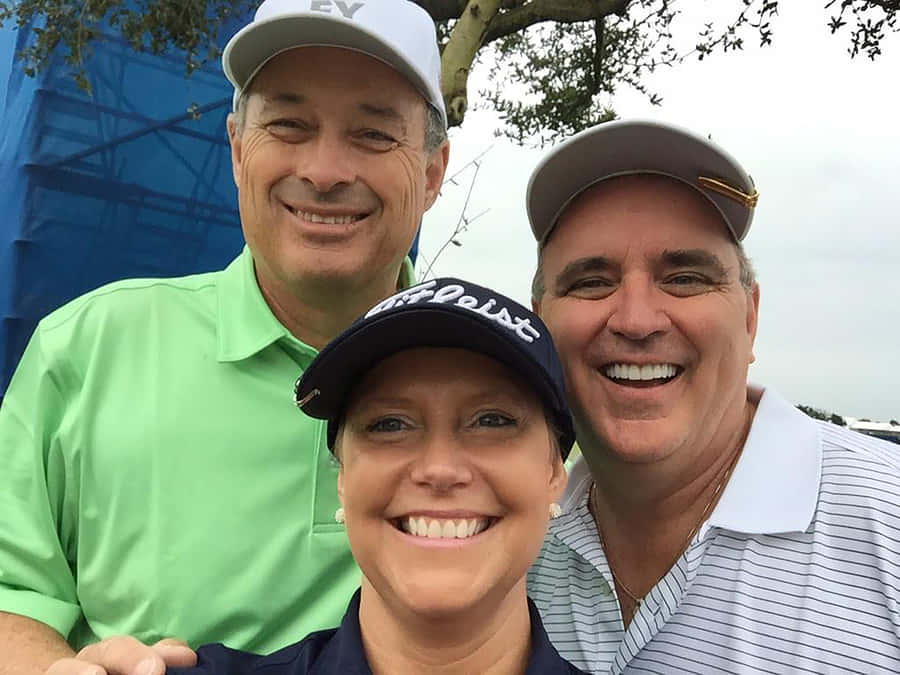 Loren Roberts With A Couple Wallpaper