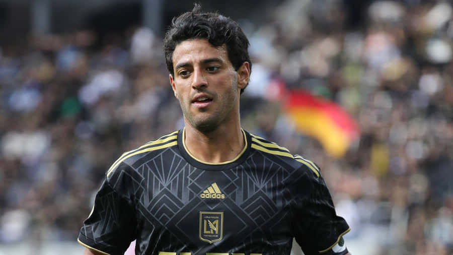 Los Angeles Fc Carlos Vela During An Mls Soccer Match 2022 Wallpaper