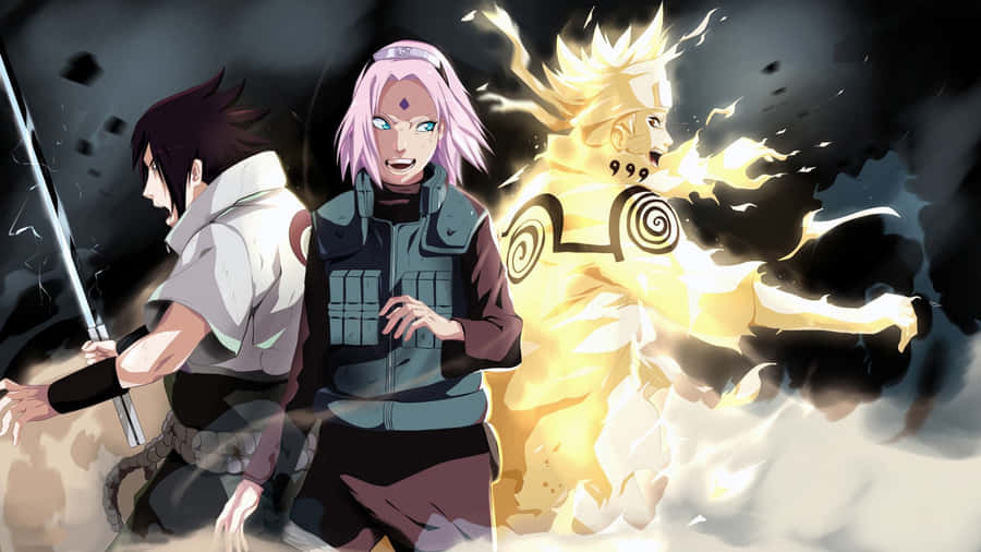 Love Is In The Air - Sasuke Sakura Wallpaper