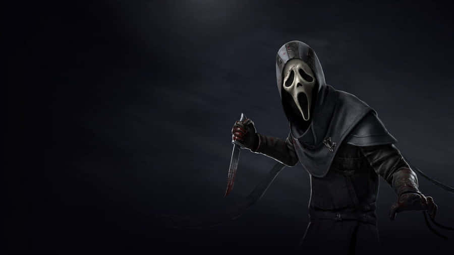 Lurking Ghost Face Pfp Wallpaper