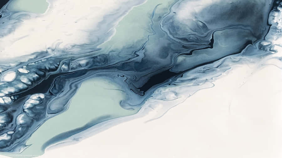 Luxe Aesthetic Marble Desktop Wallpaper