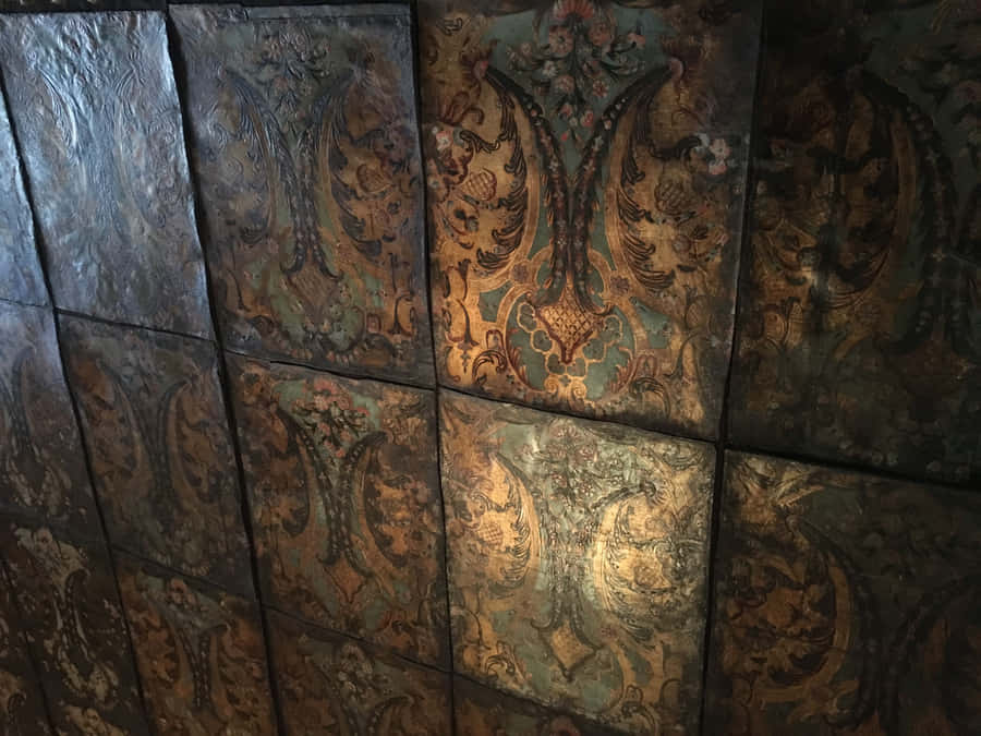 Luxurious Italian Leather Wallpaper