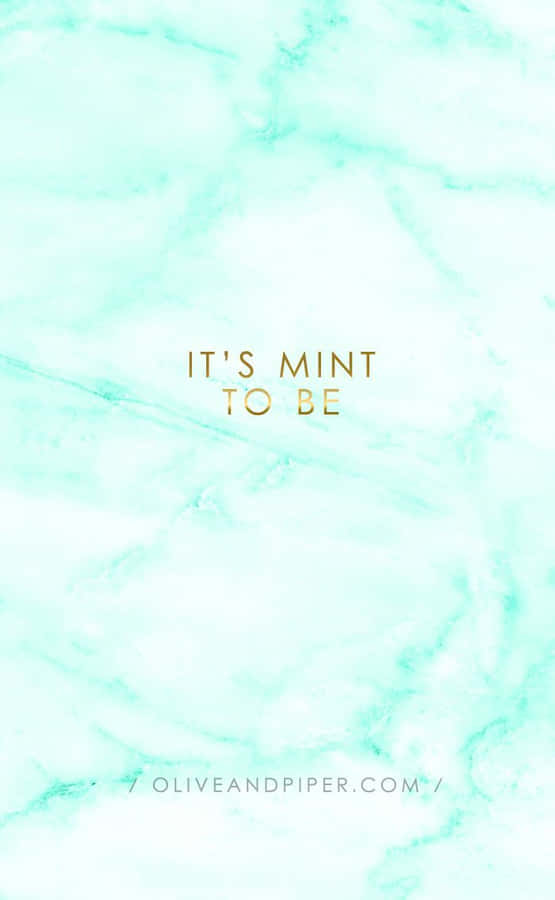 Luxurious Mint Green Marble For Interior Decor Wallpaper