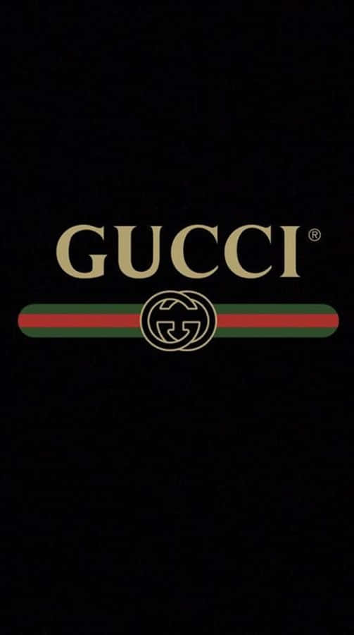 Luxury Aesthetic Gucci Logo Wallpaper