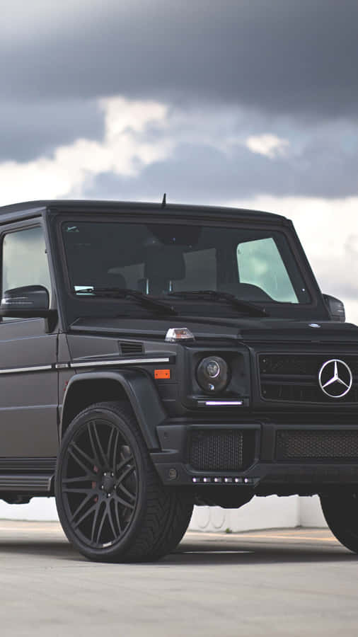 Luxury Like Never Before In An Elegant Mercedes Black Wallpaper