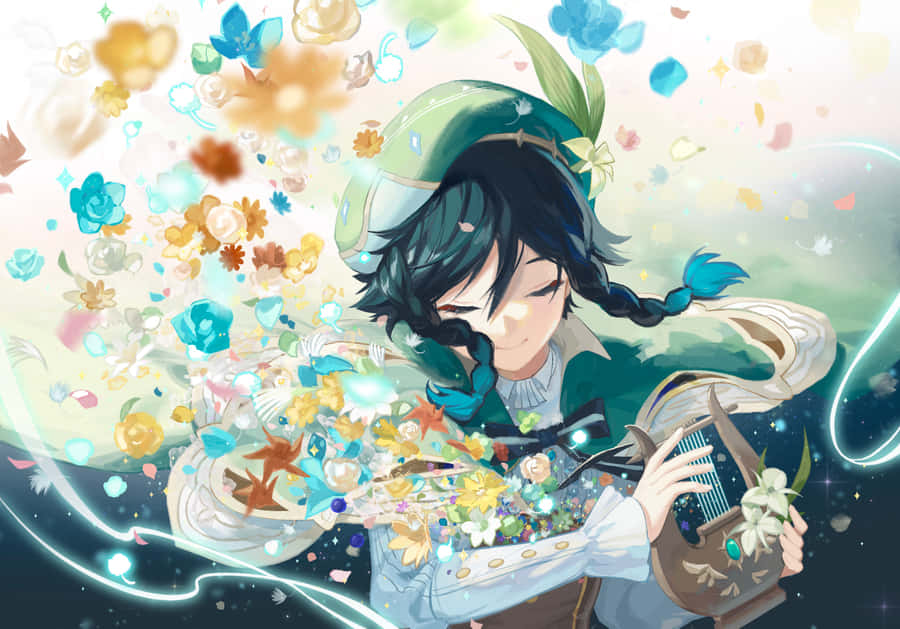 Making Music Venti Pfp Wallpaper