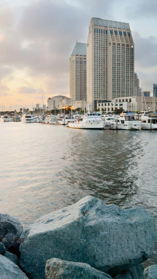 Manchester Grand Hyatt In San Diego Iphone Wallpaper