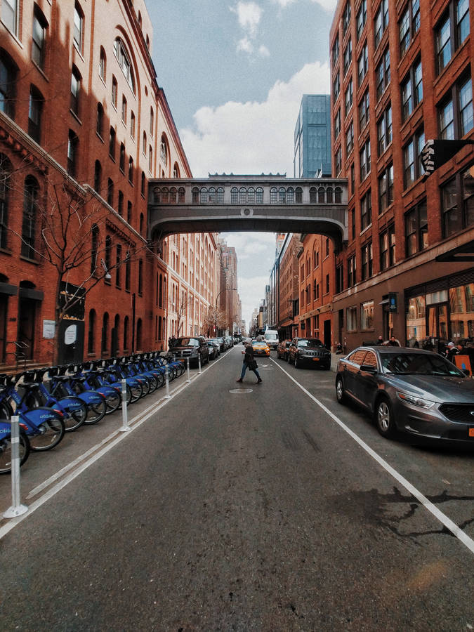 Manhattan Streets Of New York Wallpaper