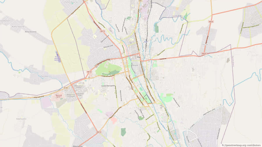 Map Of Osh Kyrgyzstan Wallpaper